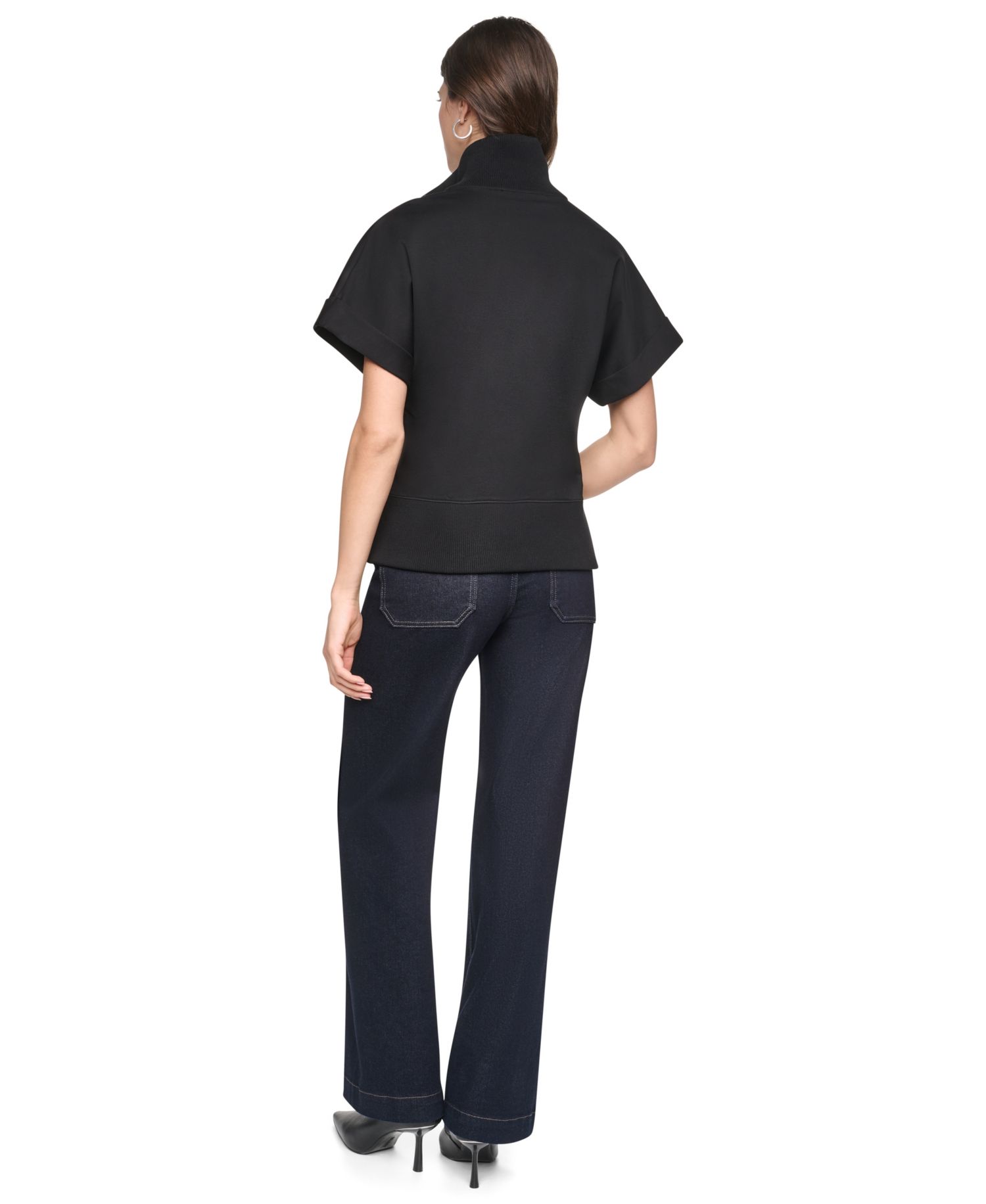 Women's Half-Zip Collar Jacket