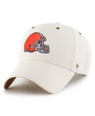 Carhartt x '47 Men's Natural Cleveland Browns Undyed Clean Up Adjustable Hat