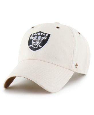 Carhartt x '47 Men's Natural Las Vegas Raiders Undyed Clean Up Adjustable Hat