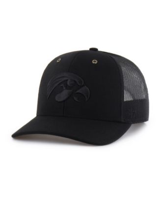 Carhartt x '47 Men's Black Iowa Hawkeyes Trucker Adjustable Hat