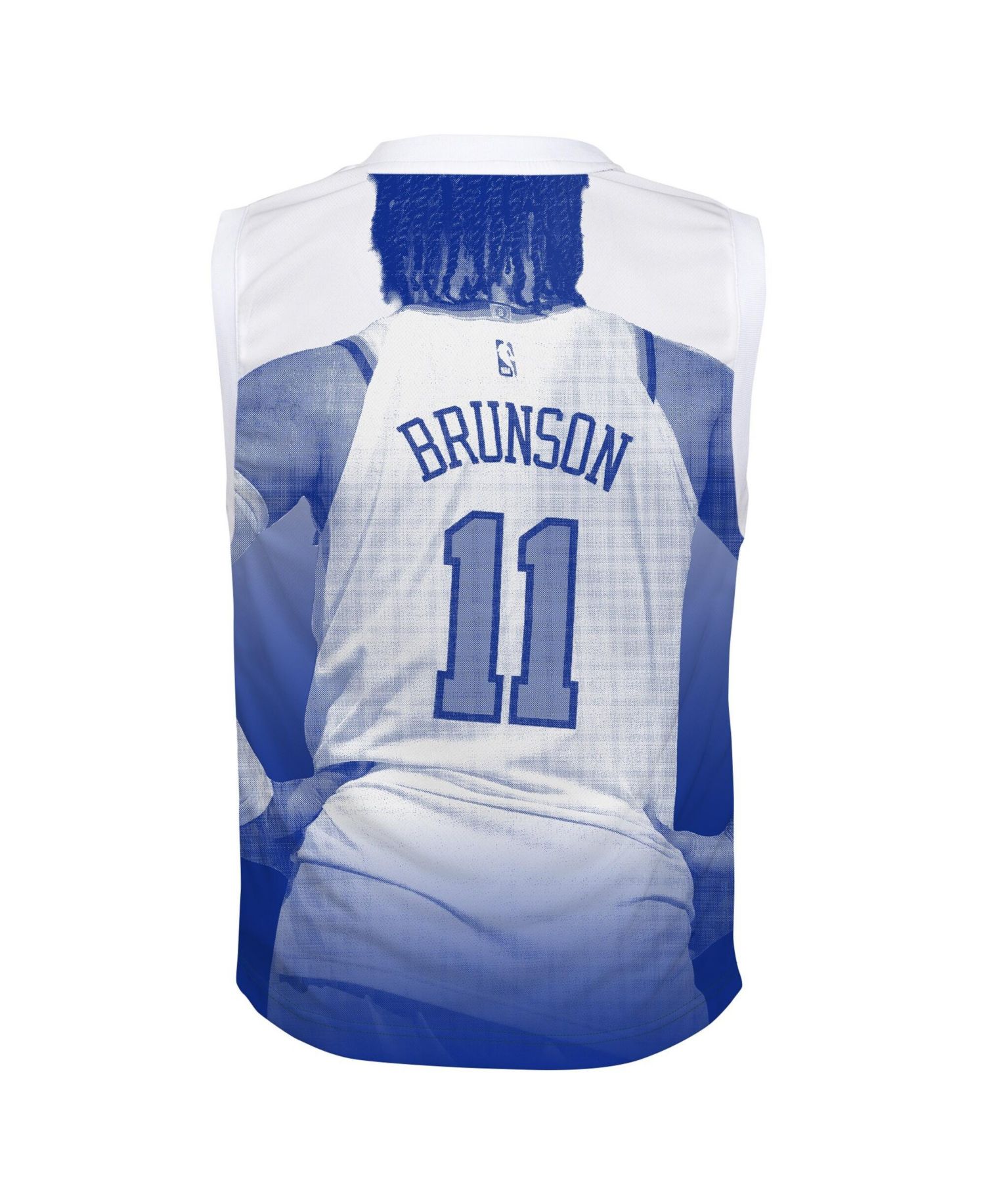 Big Boys and Girls Jalen Brunson Blue New York Knicks Hometown Fashion Jersey