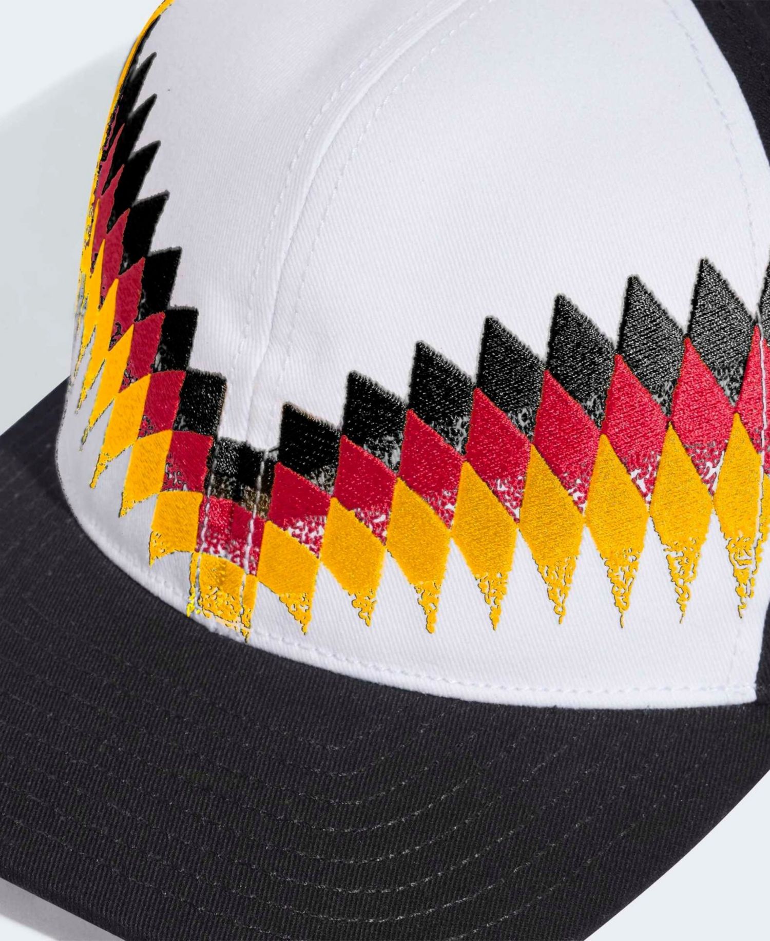 Men's and Women's White Germany National Team Snapback Hat