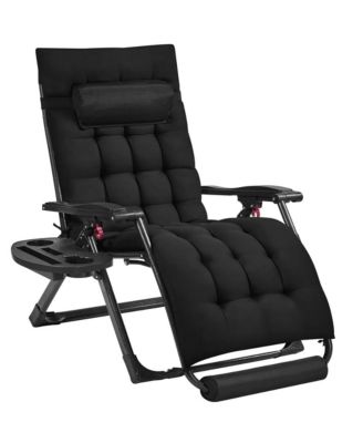 29" Zero Gravity Chair Folding Recliner Lounge