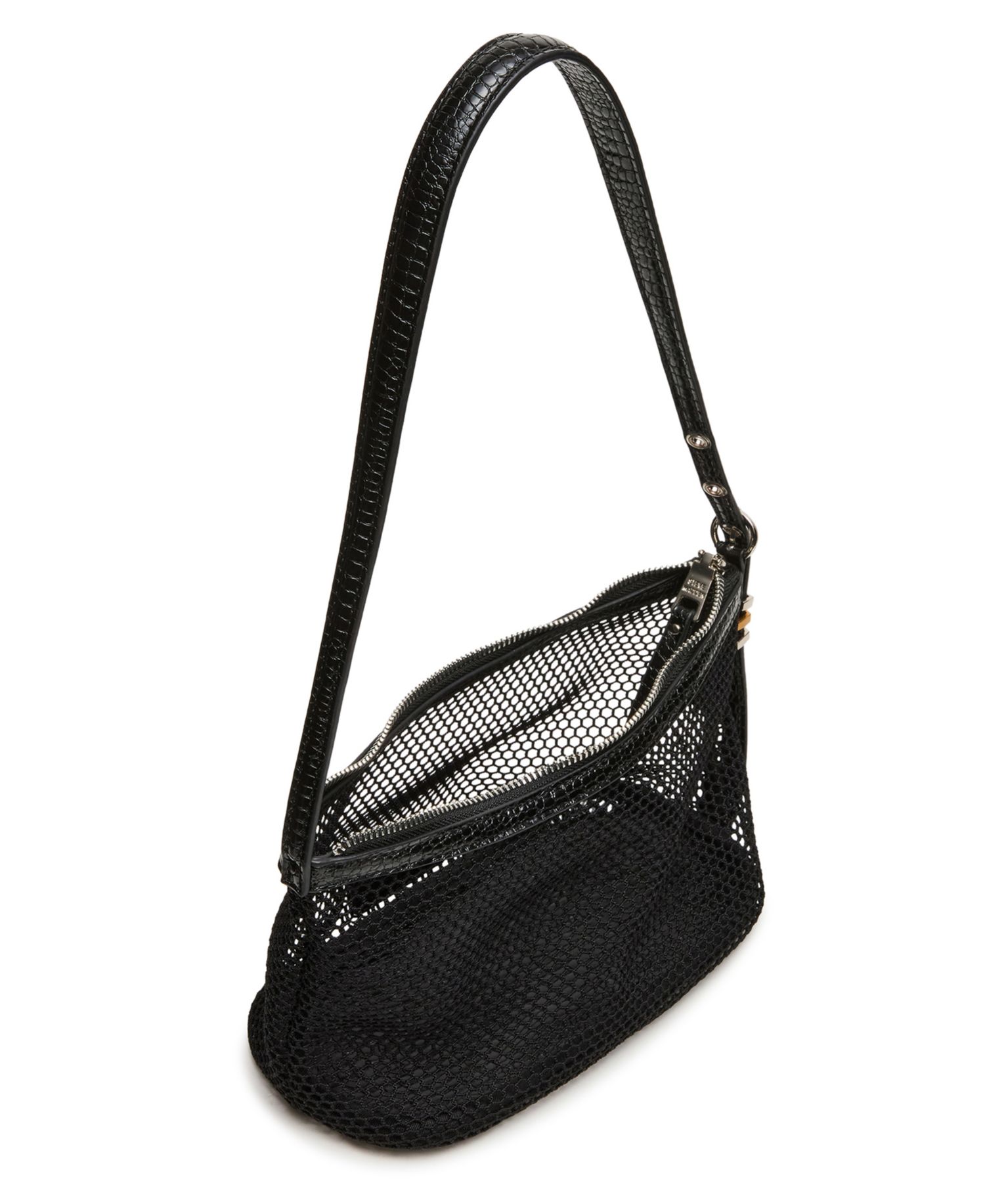 Vixen Mesh Small Shoulder Handbag