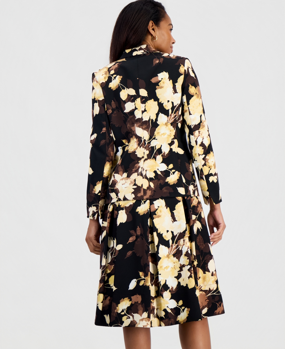Kasper Petite Long-Sleeve Lined Blazer