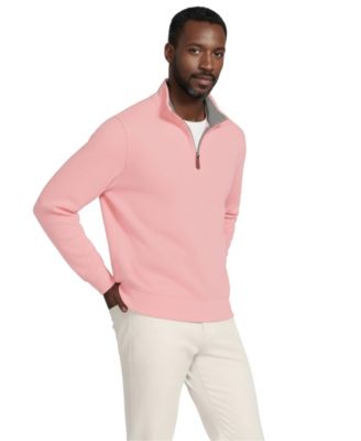 Big & Tall Bedford Rib Quarter Zip Sweater