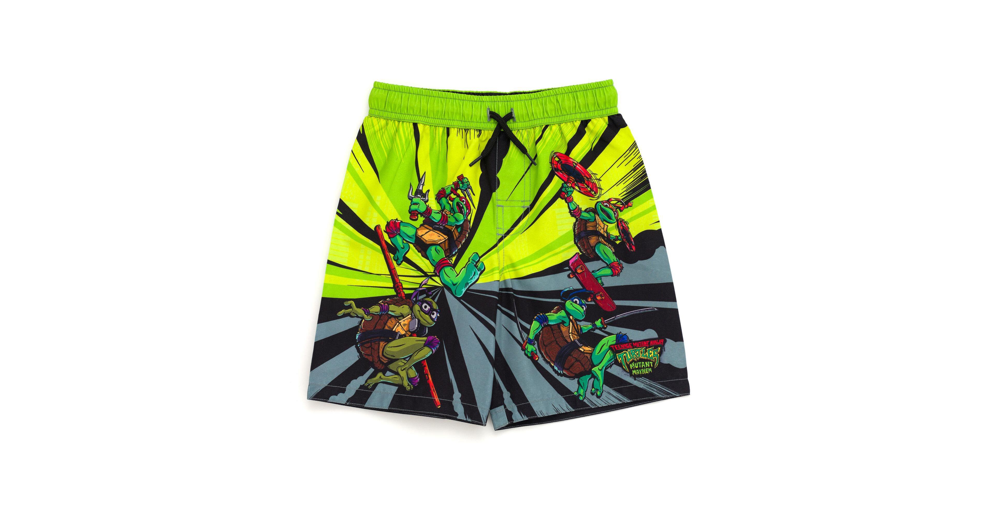 Teenage Mutant Ninja Turtles Toddler Boys Swimwear Swim Trunks
