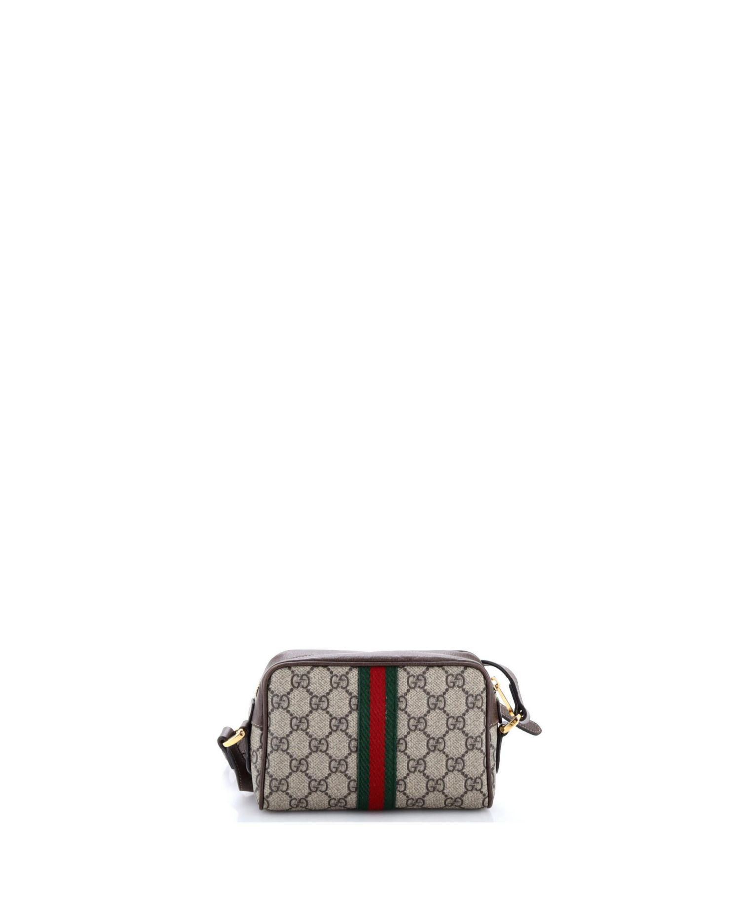 Mini Ophidia Shoulder Bag GG Coated Canvas