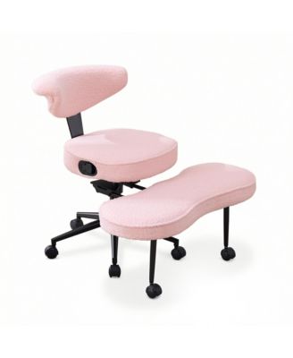 360degree(s) Swivel Ergonomic Cross-Legged Lounge Chair, Adjustable Height