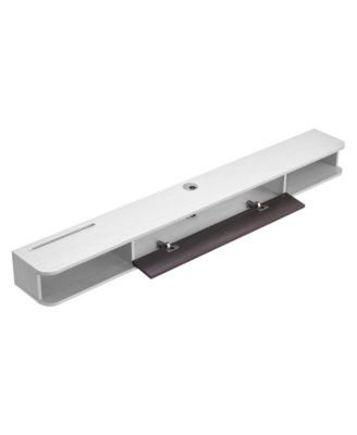 Floating TV Stand 70 Inch Wall Mount Entertainment Center with Cable Hole