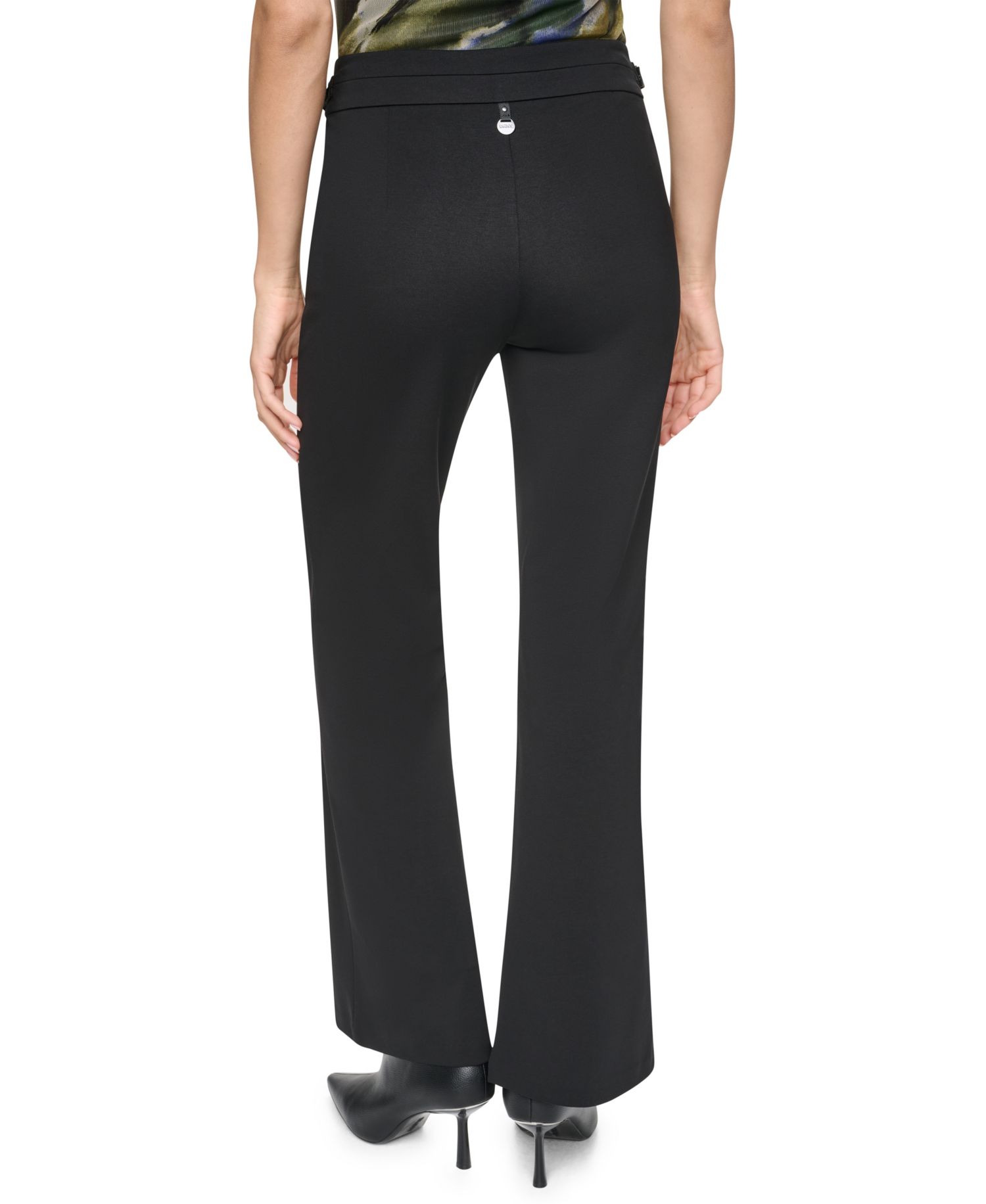 Women's Soho Ponte Fit-And-Flare Pants