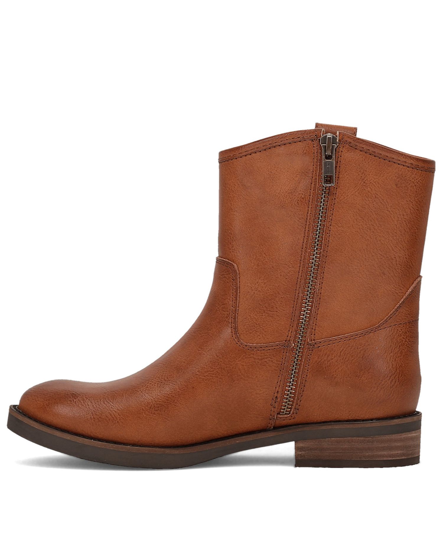 Women's Kellie Button Round Toe Short Booties