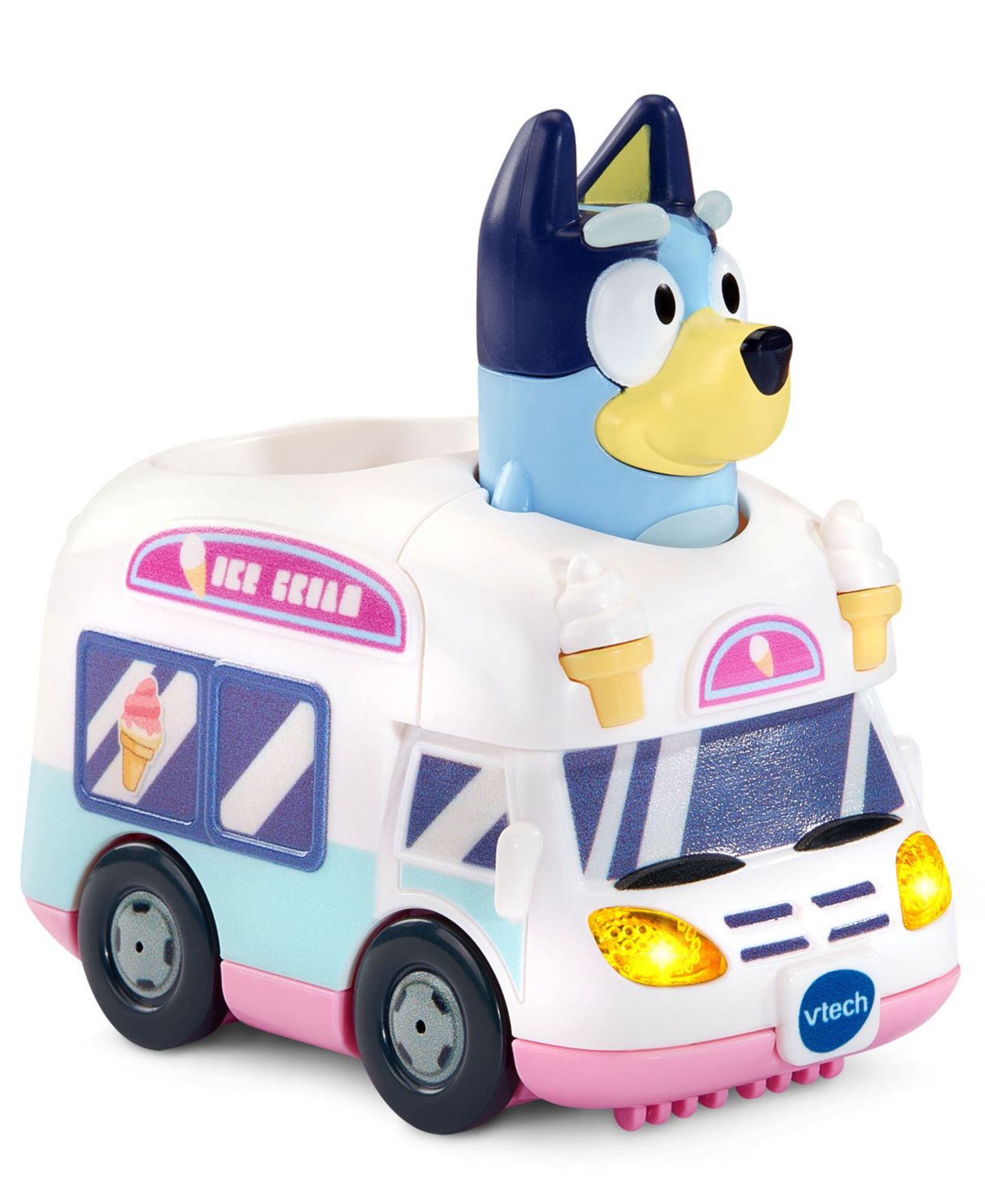 Детские игрушки Bluey Ice Cream Adventure Playset Interactive Pretend Play Track Set — фото 3
