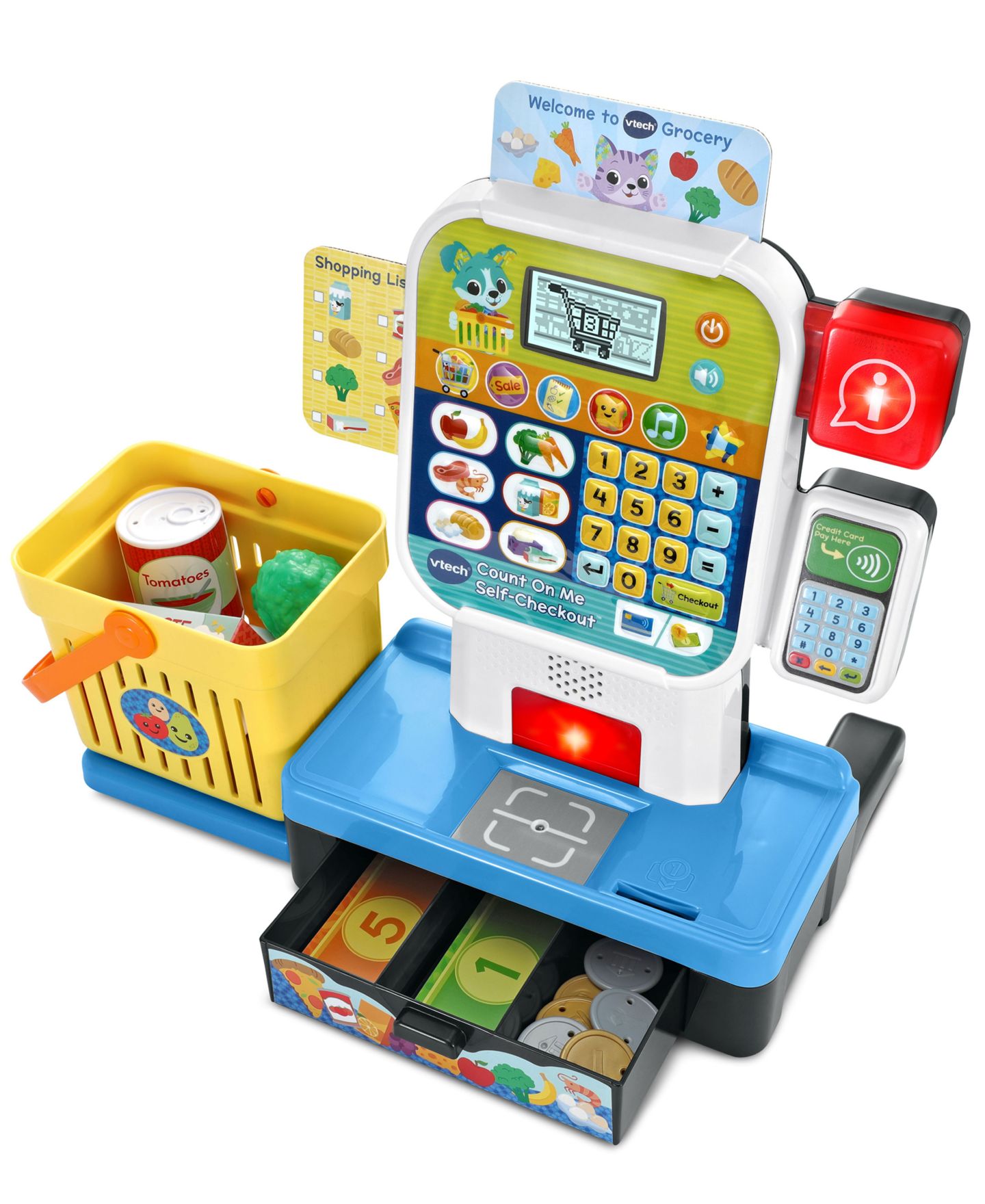 Детский игровой набор VTech Count On Me Self-Checkout Play Set, Ages 3+ — фото 3