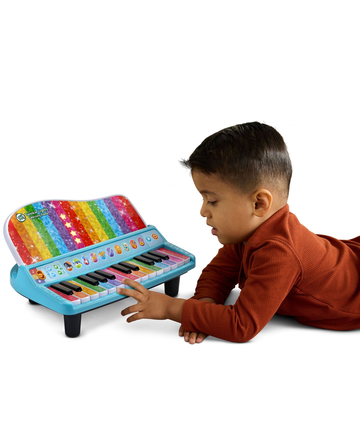 Детская игрушка Leapfrog Twinkle Lights Learning Piano with 10 Instrument & Sound Options — фото 3