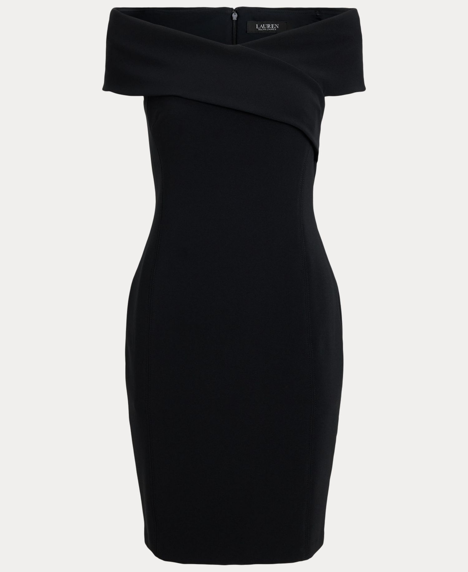 Women's Faille Off-the-Shoulder Cocktail Dress
