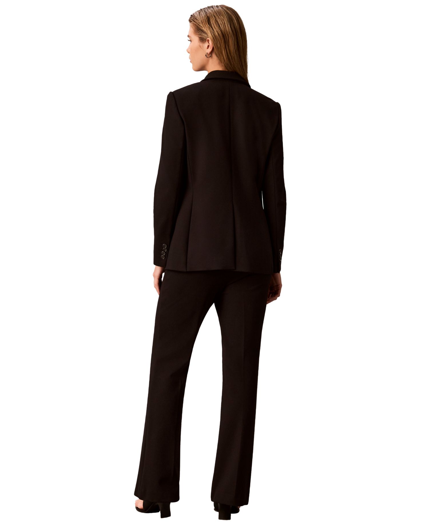 Petite High-Waisted Bootcut Compression Pants