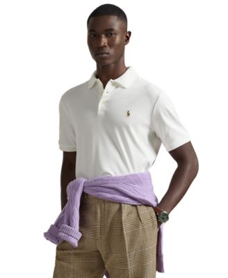 Men's Classic-Fit Soft Cotton Polo Shirt