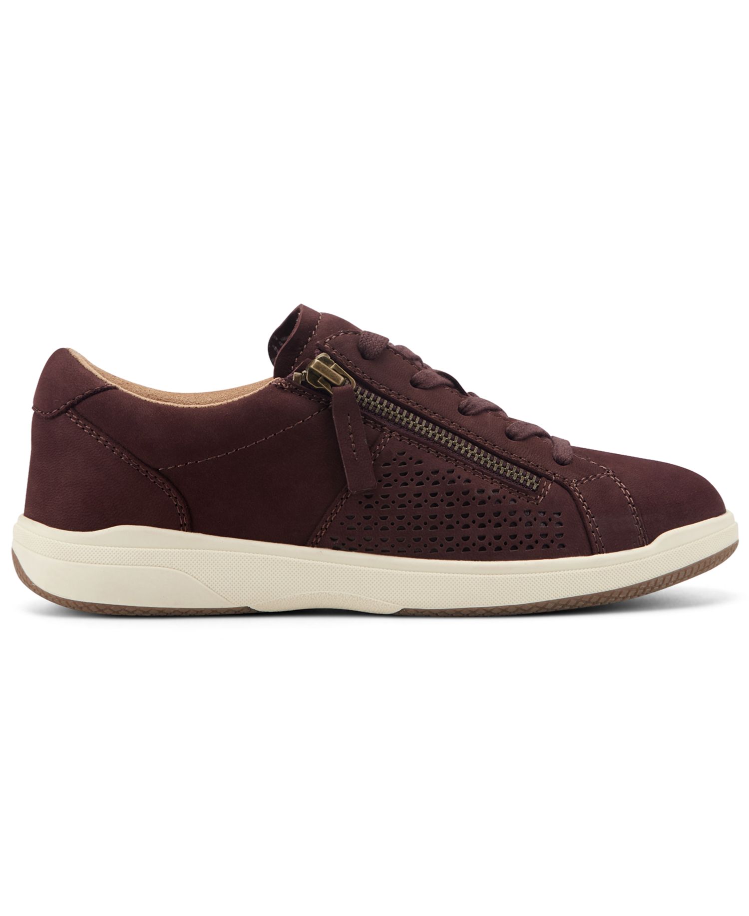 Women's Netta Side Zip Lace-Up Sneakers