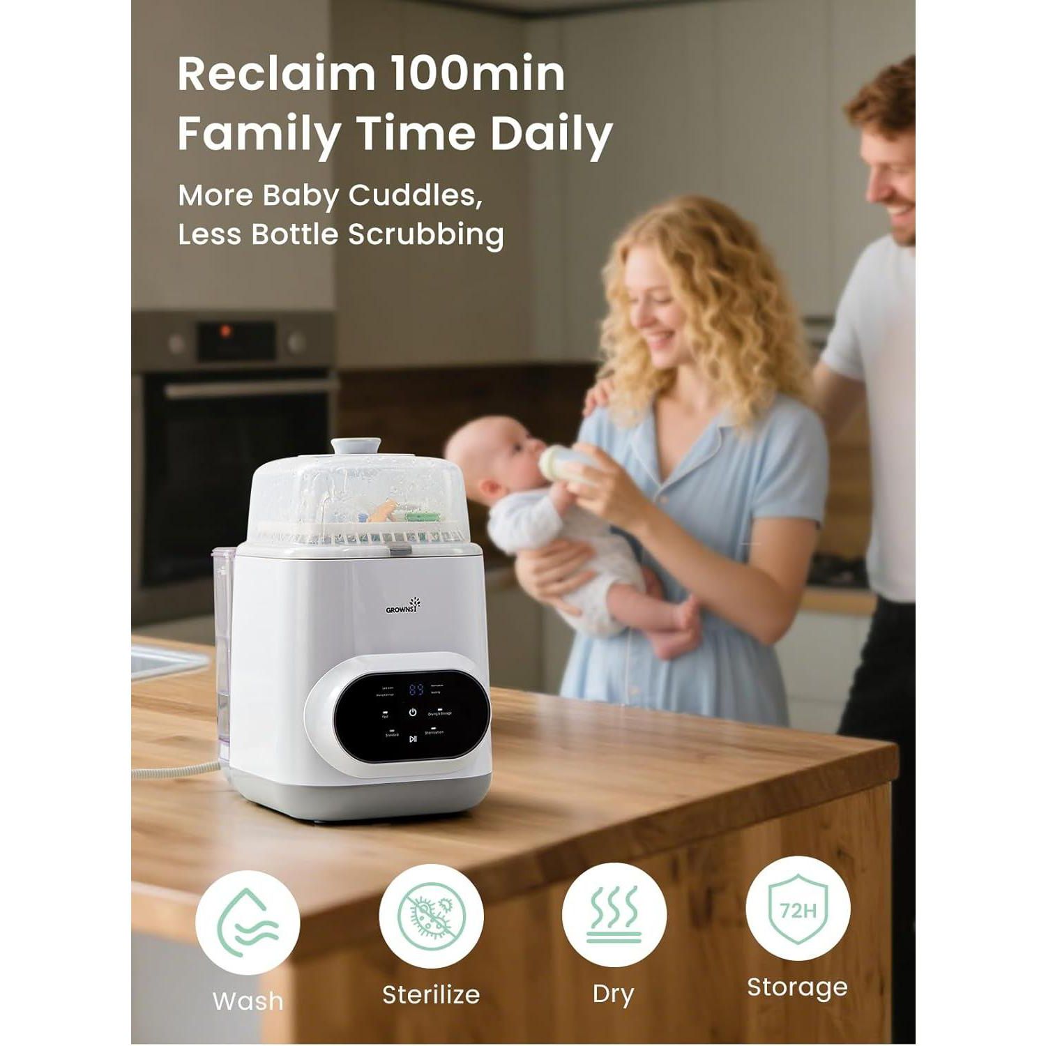 Baby EaseClean Bottle Washer Pro