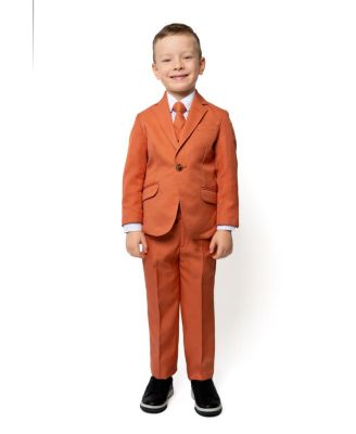 Toddler Boys Osiris Slim Fit 5-Piece Shirt, Tie, Jacket, Vest and Pants Suit Set