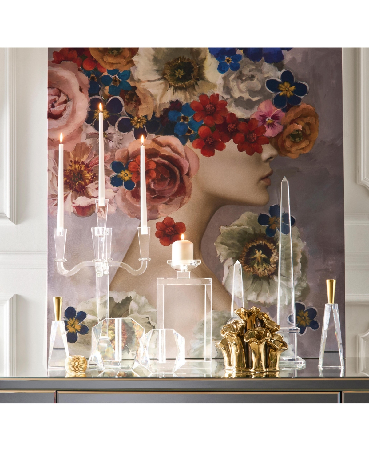 Z Gallerie Linx Pillar Holder