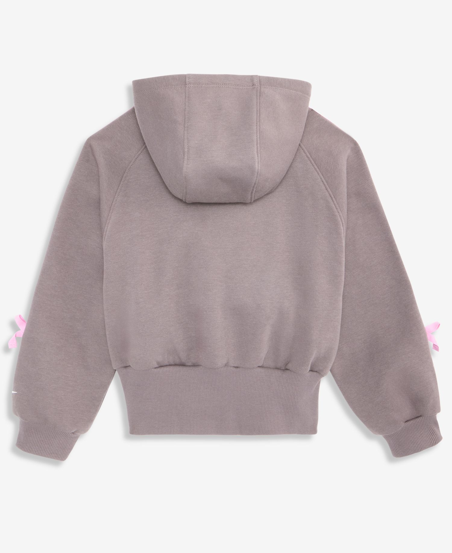 Girls' 4-6X Bow-Detail Long-Sleeve Graphic Hoodie