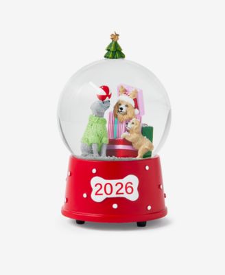 Heritage Dogs Snow Globe