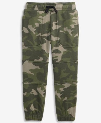 Toddler Boys' 12M-5T Camo-Print Fleece Jogger Pants