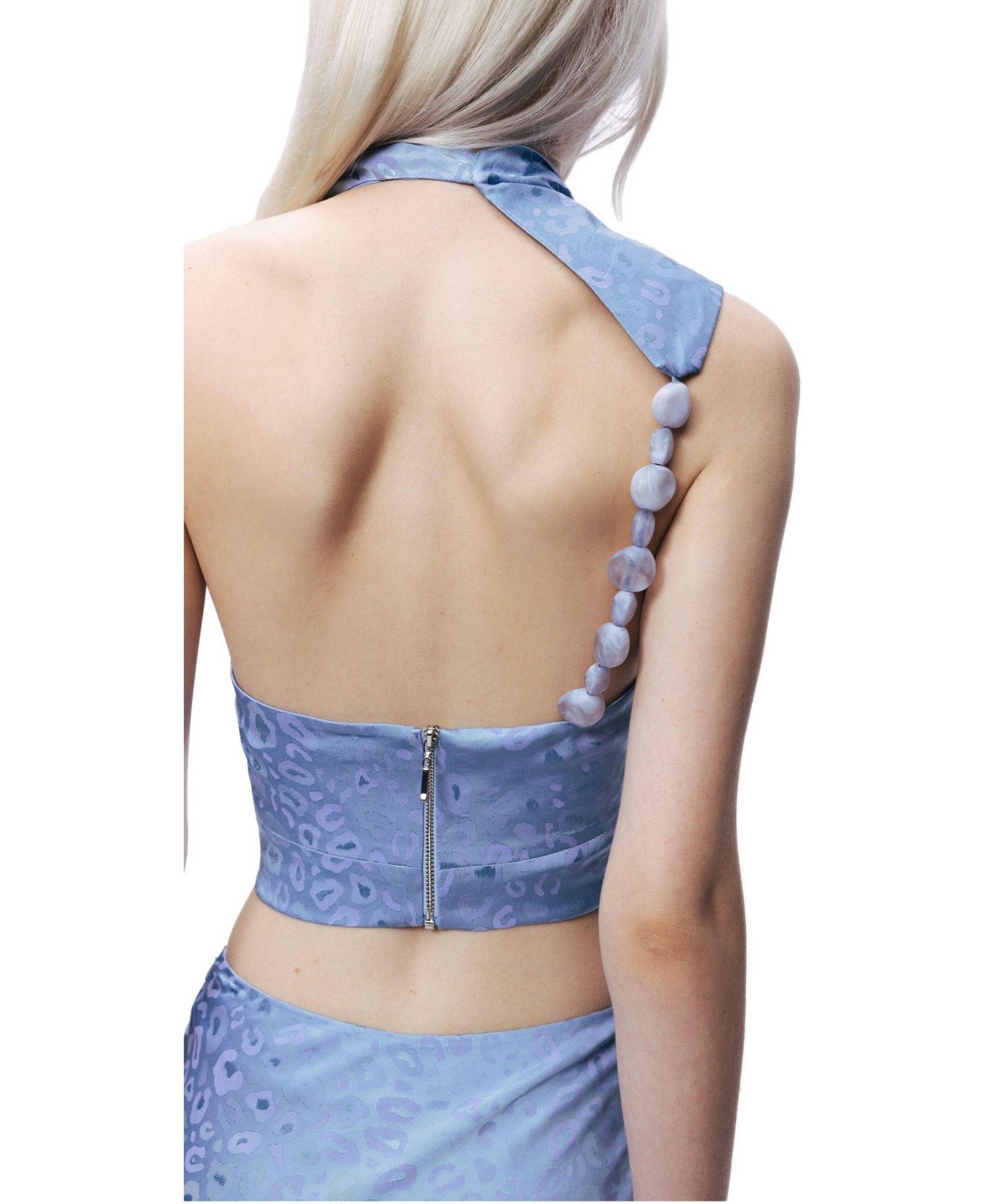 Women's Accessory-Detail Off-Shoulder Bustier Top