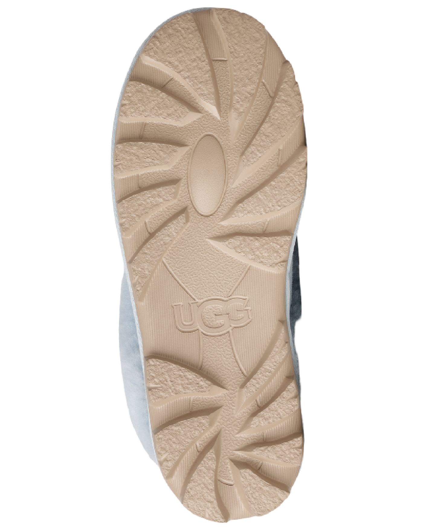 Женские тапочки UGG Coquette Slip-On Slide, цвет: Небесно-голубой — фото 5