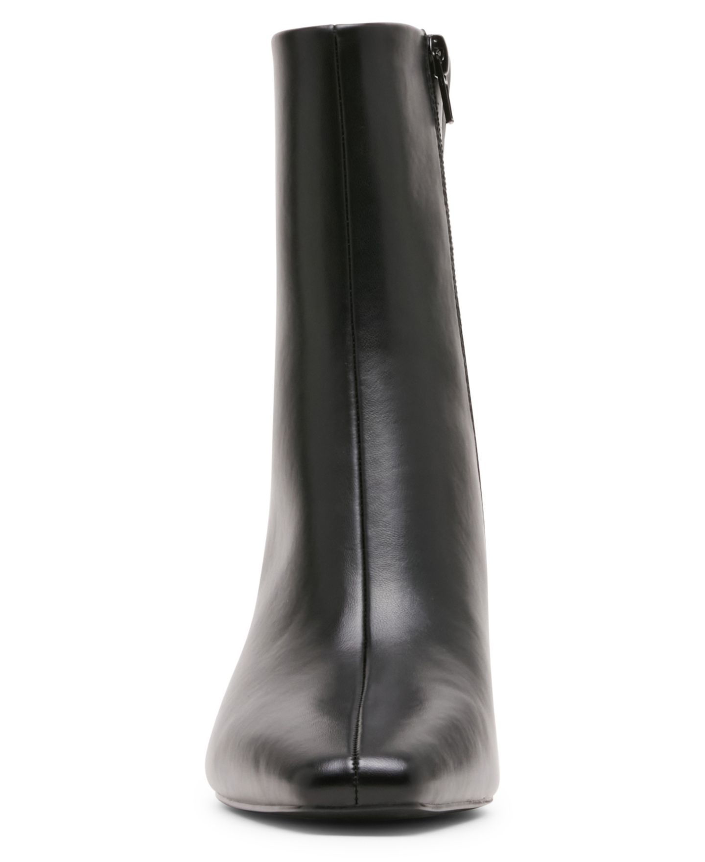 Женские ботинки Madden Girl Art Blade Heel Dress Booties, цвет: Чёрный гладкий — фото 7