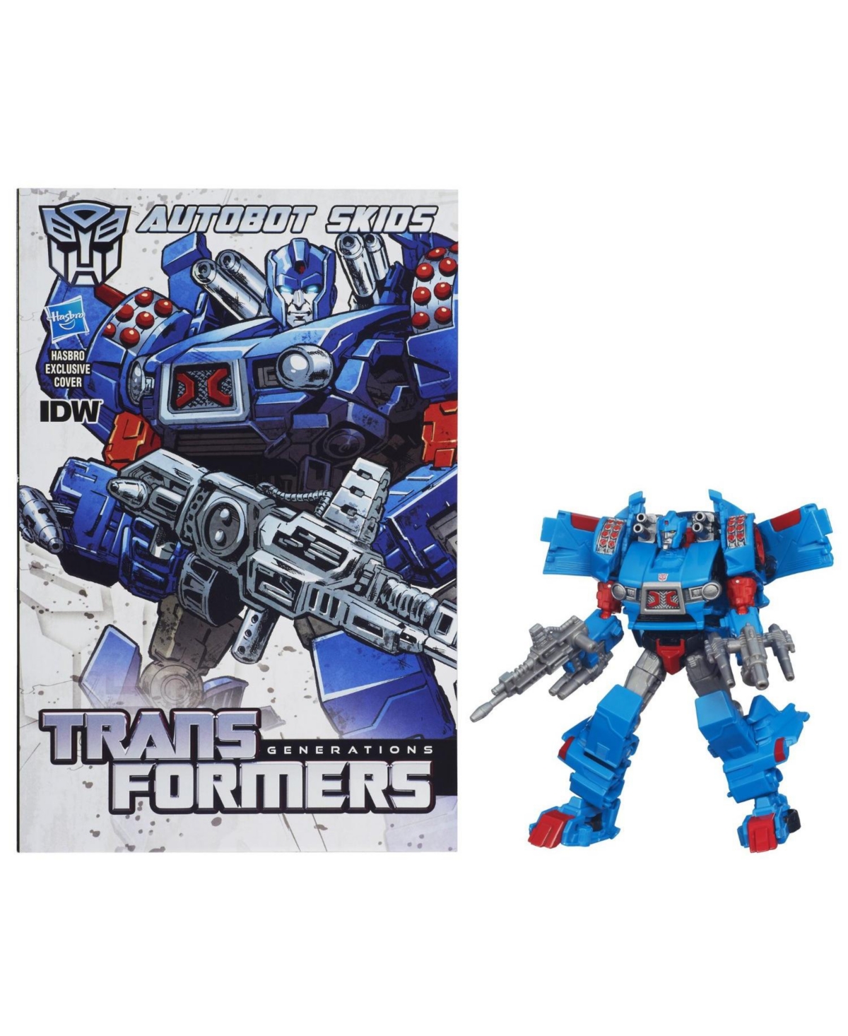 Transformers Deluxe Class Autobot Skids Generations Thrilling 30