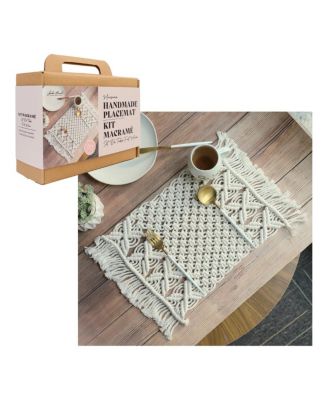 Macrame Handmade Placemat DIY Kit for Beginners
