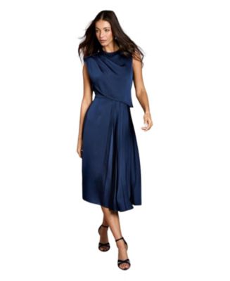 coast pleated dress Coast Women's Cape Sleeve Sweetheart Neckline Pleated Maxi Dress in Chartreuse | Size: 4