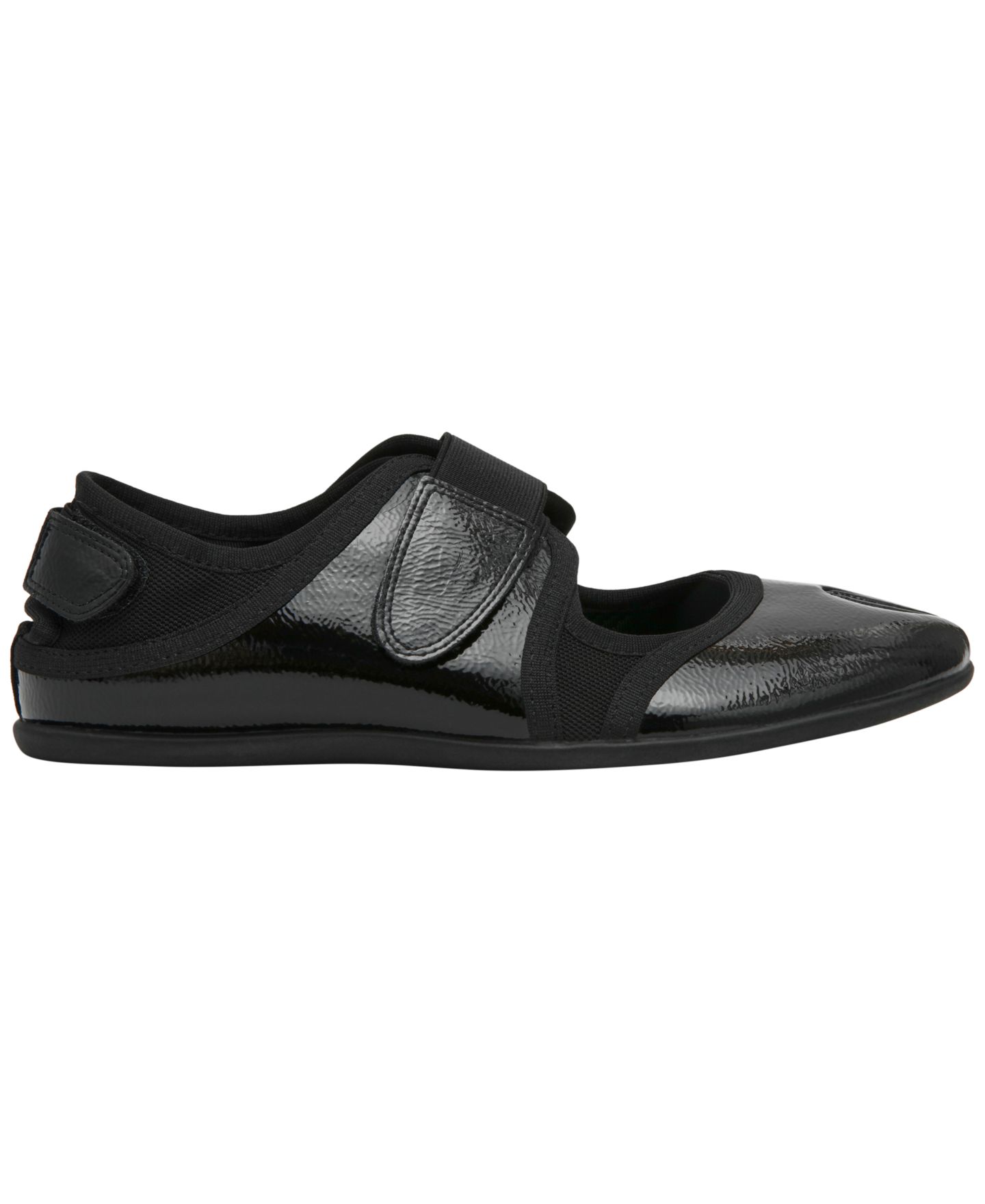Женские кроссовки Steve Madden Rapid Mary Jane Tabi, цвет: Чёрный лаковый — фото 2