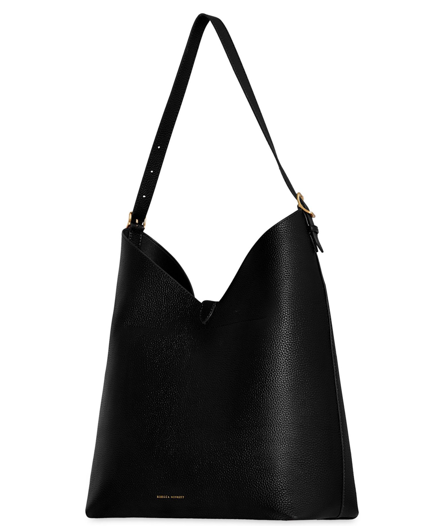 Megan Large Leather Hobo Bag