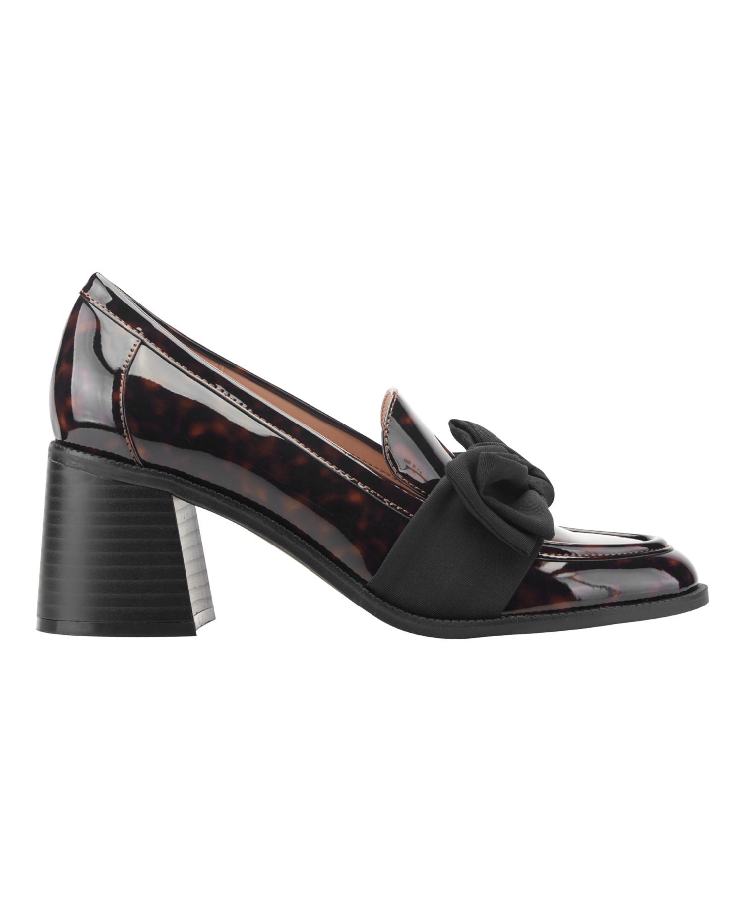 Women's Korrar Bow Block Heel Loafers
