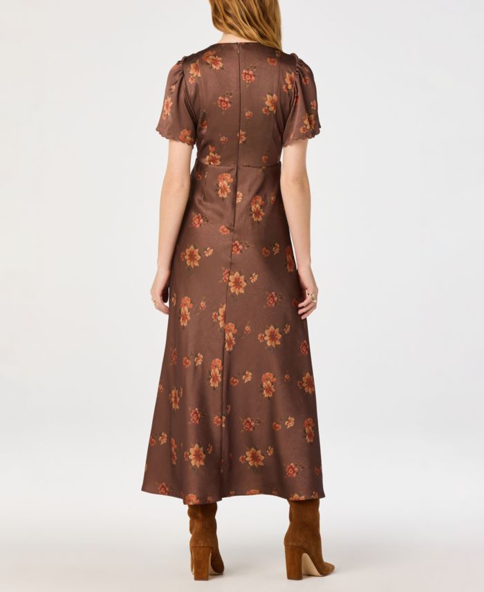 Astr The Label Womens Riley Short Sleeve Dress