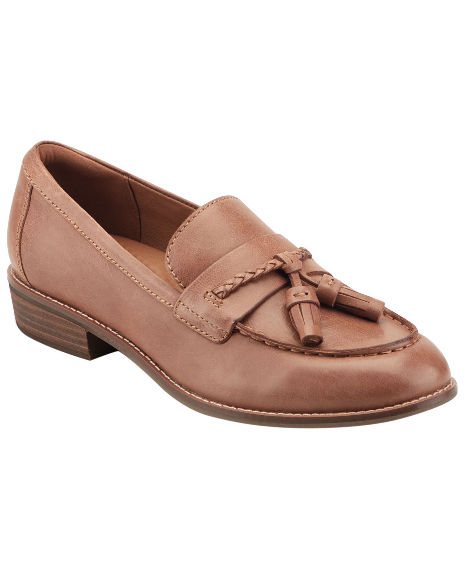Women's Elinna Leather Slip-On Tassel Loafers