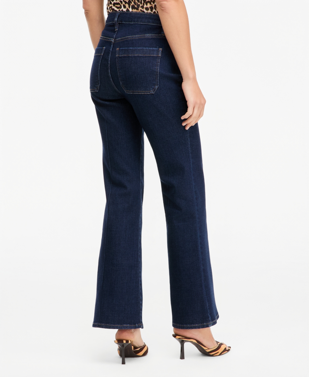 I.n.c. International Concepts Women's Mid-Rise Flare Jeans, Macy's Exclusive