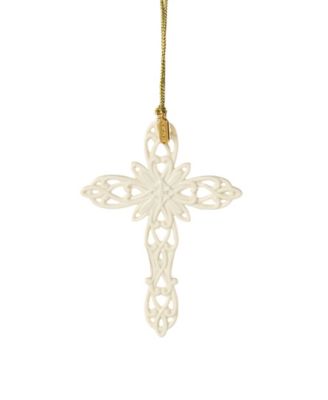 2026 Snow Fantasies Cross Ornament