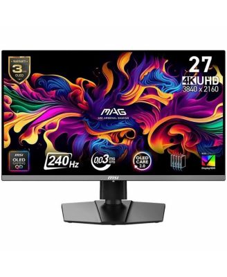 MAG 272UP QD-OLED X24 26.5" 16:9 4K Ultra HD 240Hz HDR Gaming Monitor