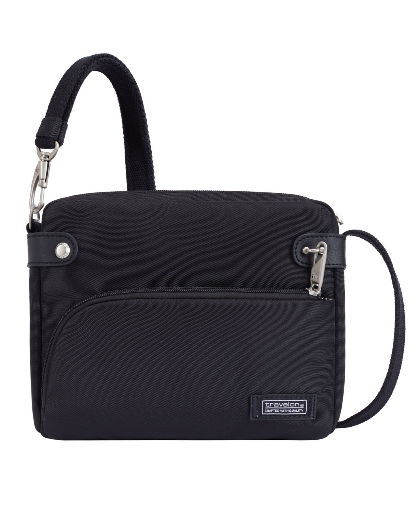 Сумка Travelon Anti-Theft Heritage Crossbody, цвет: Чёрный — фото 1