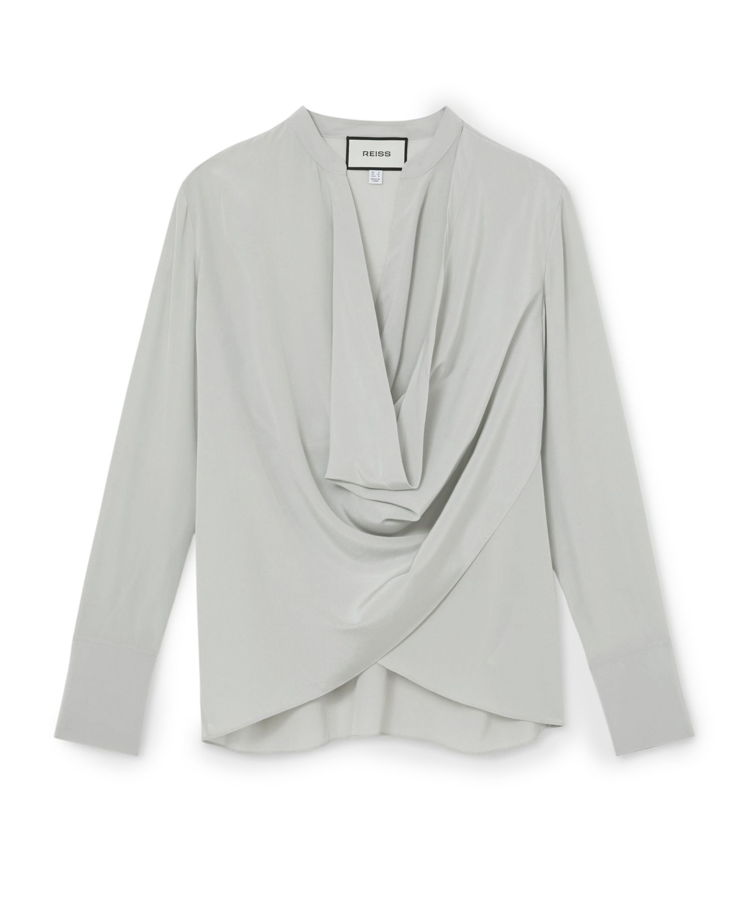 Women's Lauren Matt Silk Drape Shirt