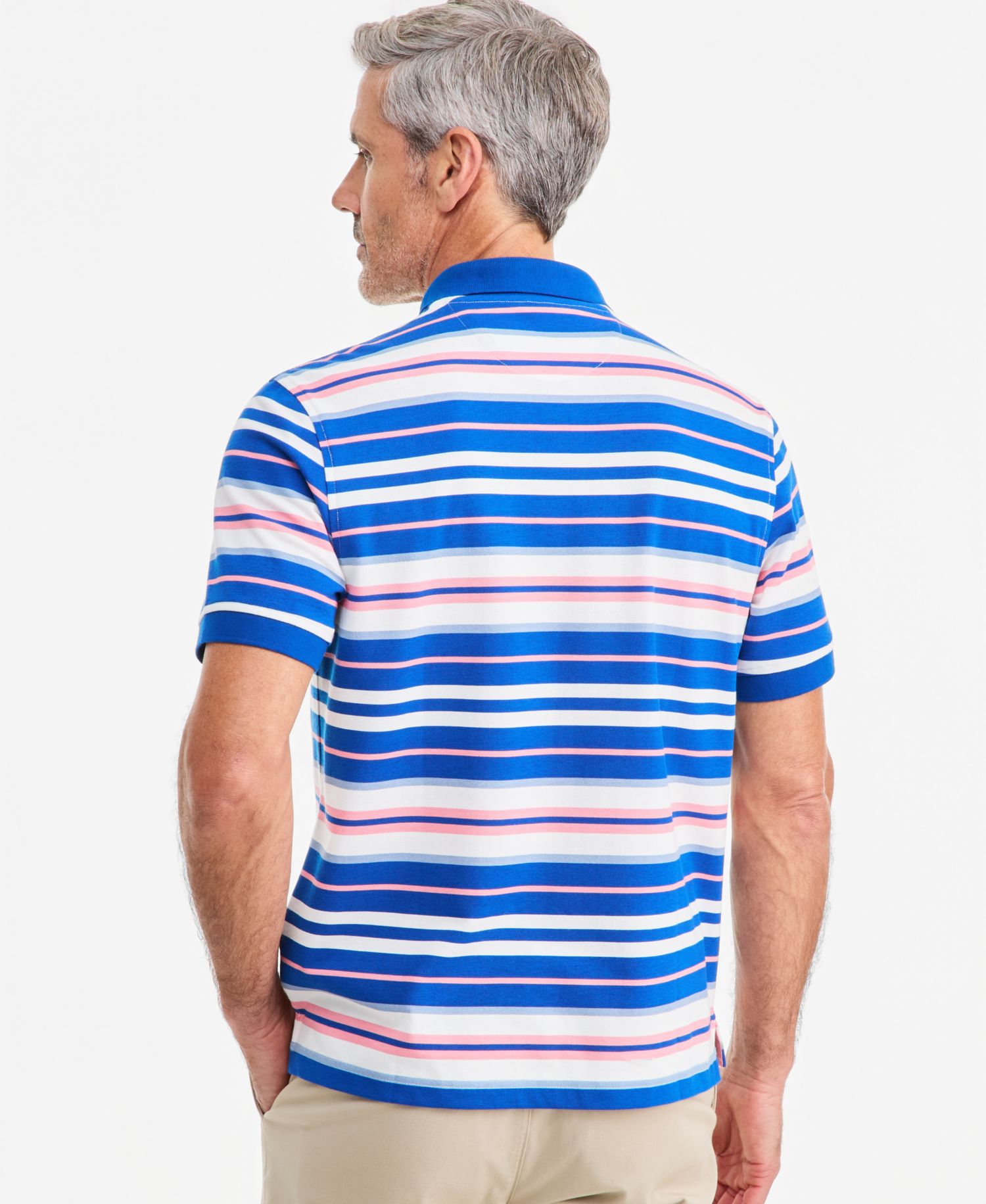 Men's Daniel Stripe Pique Polo Shirt, Macy's Exclusive