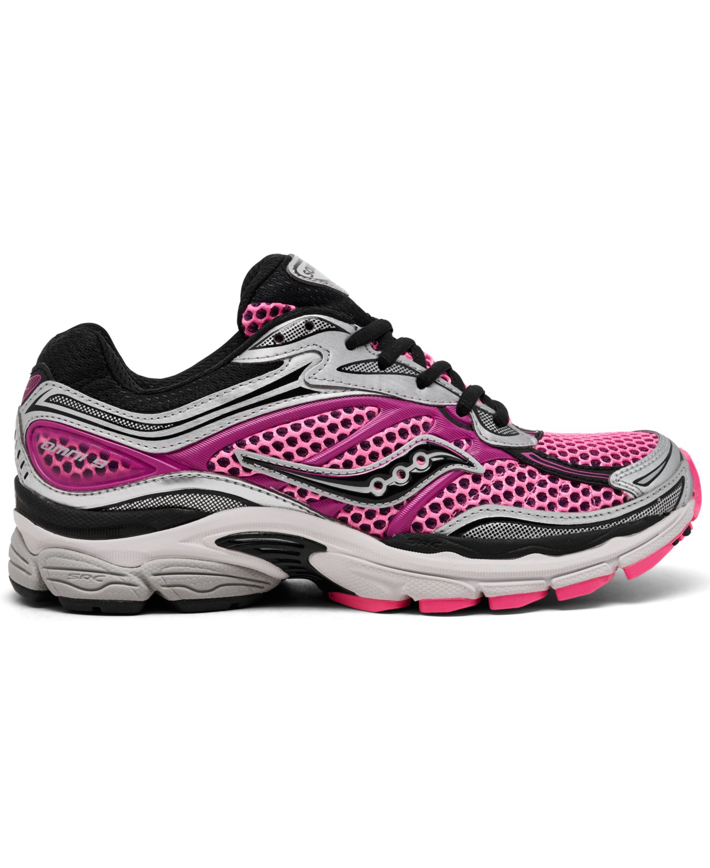 Женские кроссовки Saucony ProGrid Omni 9 Sneakers, цвет: Розовый — фото 2