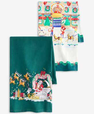 100th Thanksgiving Day Parade 2-Pc Tea Towel Set