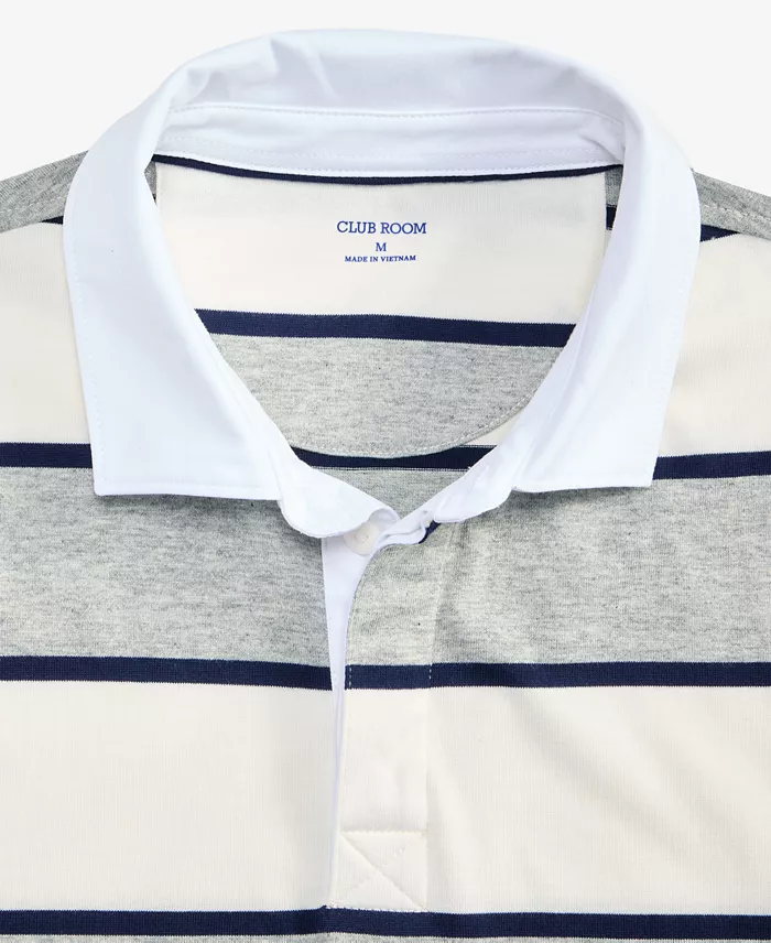 Men's Stripe Short-Sleeve Rugby Shirt - thumbnail 4