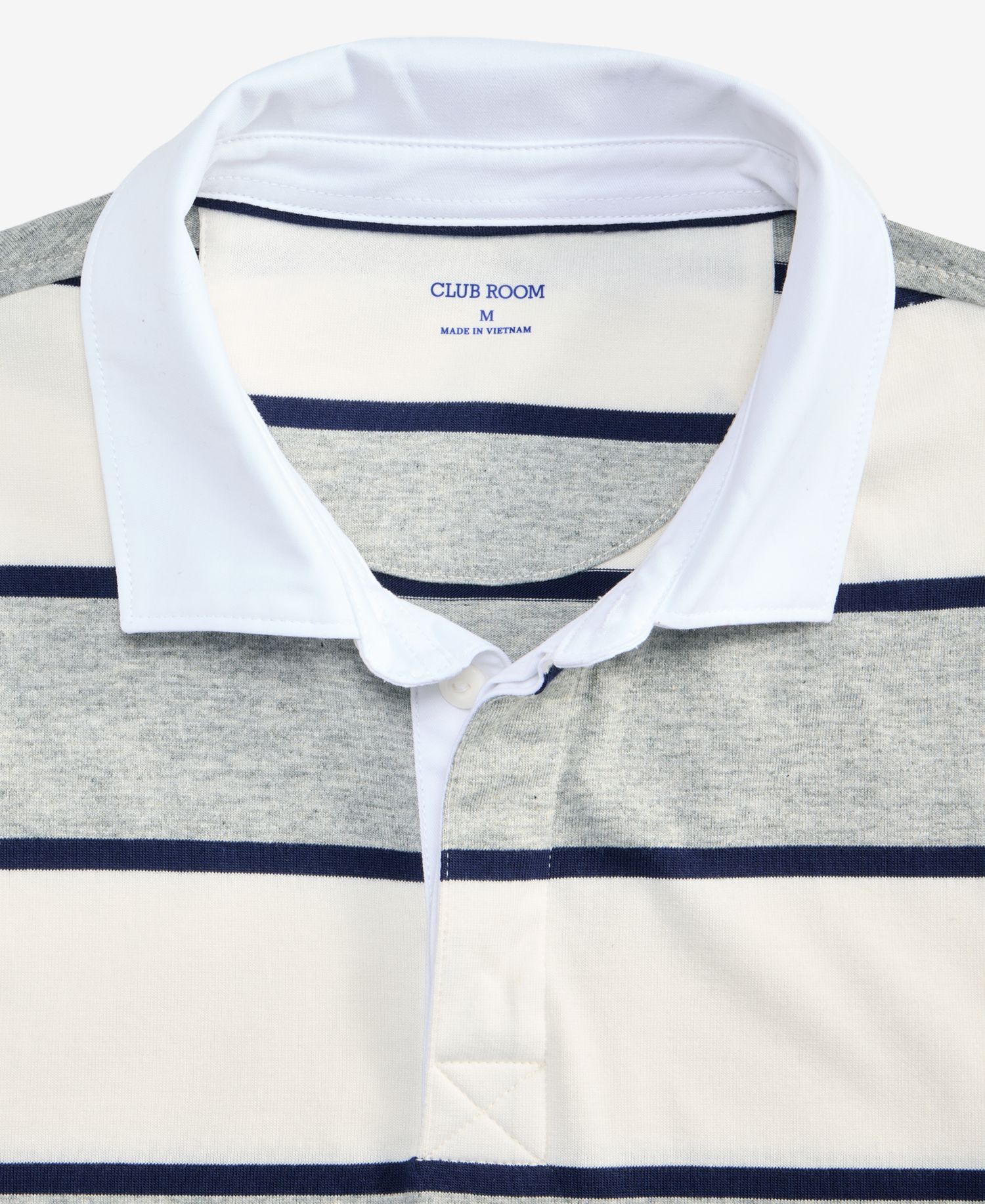 Men's Stripe Short-Sleeve Rugby Shirt